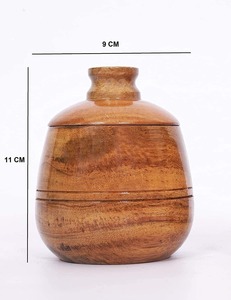 Boîte en bois durable de haute qualité pour le miel ou la poudre de jaggery et le stockage d'édulcorants naturels, disponible au meilleur prix - Product Image 3