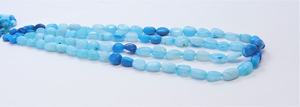 Beautiful Blue <b>Opal</b> Smooth Gemstone Beads Blue <b>Opal</b> Nuggets Shape Plain Tumble Gemstone Beads Natural Blue <b>Opal</b> Loose Beads - Product Image 5