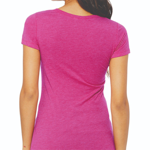 T-shirt unisexe en polyester/coton doux de qualité supérieure 180 g/m², respirant, décontracté, coupe ajustée, manches courtes, couleur unie, écologique, été - Product Image 6