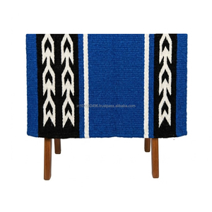 Almohadilla de montura para caballos de lana 100% de Nueva Zelanda, tejida a mano, de alta calidad, tamaño personalizado, a precio de fábrica para venta al por mayor. - Product Image 1