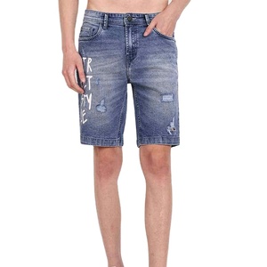 Nouveaux shorts en jean pour hommes, coupe ample, jambe droite, style décontracté, streetwear, style vintage, pour hommes - Product Image 4
