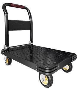 Durable Steel <b>Platform</b> <b>Trolley</b> for Logistics & Warehouse - Product Image 2