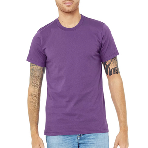 T-shirt d'été pour homme 100 % coton, à manches courtes, avec un design col rond polyvalent, offre une coupe confortable pour les hommes. - Product Image 4