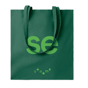 Borsa di stoffa personalizzata cotonel borse colorate promozionali in cotone - Product Image 6