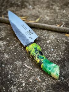 8-Inch Damascus Cross-Border Japanese Chef <b>Knife</b> Polished Eco-Friendly Resin Handle Kiritsuke Designer Dining <b>Knife</b> - Product Image 4