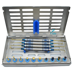 Kit d'instruments d'implantation manuel de précision pour Sinus Lift et Augmentation Osseuse Orale, avec Dask Stopper et Forets, Certifié CE Classe I - Product Image 6