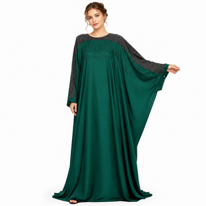 Embroidered Dubai Style <b>Abaya</b> for Women – Elegant Muslimah Dress Premium Embroidery Open <b>Abaya</b> – Modern Islamic Wear for - Product Image 5