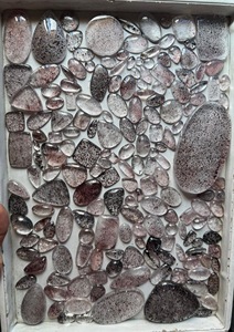 Cabujón de Ágata Natural Super Siete al por Mayor |   Piedras Preciosas de la Mejor Calidad, Mezcla de Formas, Tamaños y Colores, para la Elaboración de Joyas, Piedras Preciosas de Rajasthan - Product Image 4