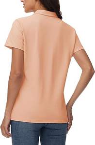 Camisetas para Mujer con Logotipo Personalizado, Poliéster/Algodón, Secado Rápido, Transpirables, Manga Corta, Casuales, de Verano, para Golf, Tenis y Deportes - Product Image 2