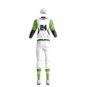 Maillot de baseball personnalisé pour lancer lent et rapide, sérigraphié, anti-humidité, anti-UV, séchage rapide, col rond, respirant - Product Image 2
