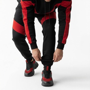 Ensemble de survêtement technique en molleton pour homme, 2 pièces, 100 % coton respirant, idéal pour l'hiver, la gym et le jogging - Product Image 4