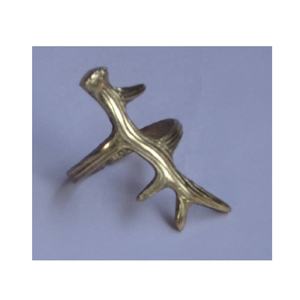 High Quality Gold Tone Metal <b>Twig</b> Napkin Ring Holder Cloth Dining Tableware Modern Iron Restaurant Home Wedding Party <b>Decor</b> - Product Image 5