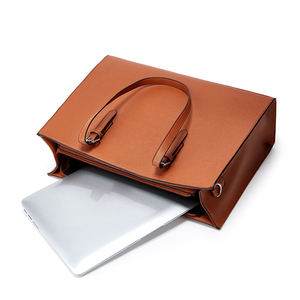 Bolsos Portaordenadores para Mujer, de Cuero PU, con Correa Cruzada, Múltiples Compartimentos, Gran Capacidad, Personalizables al por Mayor - Product Image 2