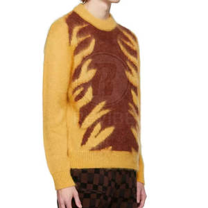 Suéter de Mohair Tejido de Invierno de Diseño Popular, Logotipo Personalizado, Tacto Suave y Ligero, Suministro OEM con Colores y Tallas Personalizadas - Product Image 2