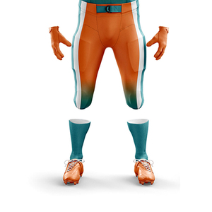 Uniforme de football américain professionnel pour hommes, ensemble de maillot et pantalon personnalisés, conception sur mesure, OEM - Product Image 5