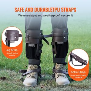 1 Paio di Ramponi in Acciaio Legato per Arrampicata su Alberi, Capacità di Carico 350 libbre, Attrezzatura da Arrampicata con Protezione per Ramponi, Equipaggiamento e Accessori per Arrampicata - Product Image 4