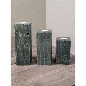 Rustic Reclaimed Wood <b>Candle</b> Holders with Twine - Wholesale from India - Product Image 4