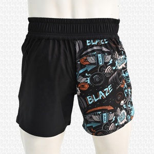 Pantalones Cortos de Entrenamiento de Boxeo, Artes Marciales Mixtas, Sublimación, Alta Calidad, Pantalones Cortos de Lucha Mma, Conjunto de Pantalones Cortos con Logotipo Personalizado para Hombre - Product Image 2