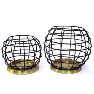 Support de bougie chauffe-plat en métal personnalisable en gros, qui rehausse les occasions festives avec une éclairage chaleureux - Product Image 6