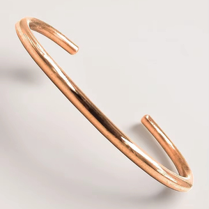 Copper Magnetic Handmade <b>Bracelet</b> by Indian Artisans <b>Healing</b> Religious Unisex Jewelry for Halloween/Christmas Traditional Design - Product Image 1