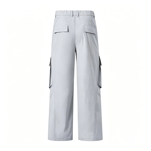 Pantalon cargo pour homme, élégant, multi-poches, vêtements de plein air, tissu durable et confortable, production en série - Product Image 2