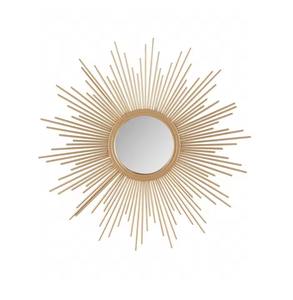 Elaborado con metal resistente, el elegante espejo combina fuerza y sofisticación en un solo elemento decorativo atemporal. - Product Image 6