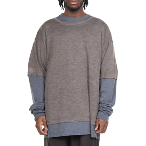 Custom Men T <b>Shirts</b> Blank Double Layer Sleeve Tee <b>Shirt</b> Unisex Double Layer Long Sleeve <b>Patchwork</b> Men's T-<b>shirts</b> - Product Image 1