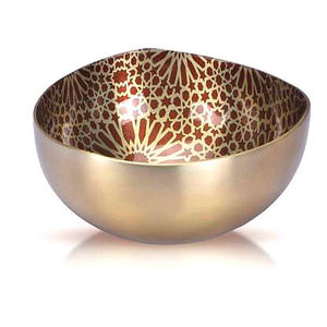 Bol poli fait main de style moderne, écologique, compatible lave-vaisselle, plat de service alimentaire, idéal pour offrir, vaisselle en métal de qualité supérieure - Product Image 2