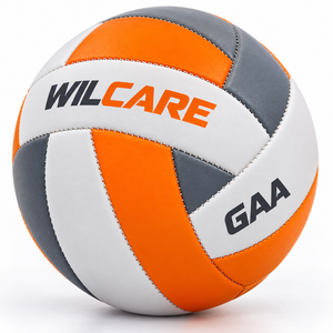 ลูกฟุตบอล WILCARE GAA พิมพ์ลายโลโก้ สีเขียว ขาว เทา ลูกฟุตบอลพิมพ์ลายโลโก้ สีเขียว ขาว เทา - Product Image 5