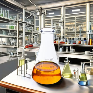 Frasco Cónico Erlenmeyer de Vidrio Borosilicato de Boca Ancha, Transparente, para Uso en Laboratorios Químicos - Product Image 3