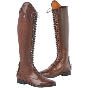 รองเท้าขี่ม้าสำหรับมืออาชีพ รุ่น Laval สีน้ำตาล ให้ความสบายสำหรับการขี่ม้าเป็นเวลานาน ผลิตจากหนังโดย Life Care Instruments - Product Image 2