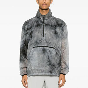 Sudadera con Capucha para Hombre, Diseño Vintage, Estilo Desgastado, Efecto Desteñido por el Sol, Servicio OEM, Nueva Tendencia, Lavado Ácido - Product Image 1