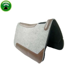 Sillín de fieltro de PU para caballo, almohadilla gris de alta calidad - Product Image 4