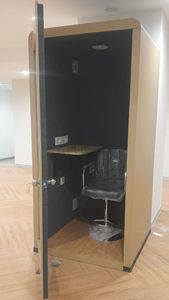 ห้องทำงานส่วนตัวแบบโมดูลาร์ทันสมัย ป้องกันเสียงรบกวน สำหรับใช้ในบ้านและสำนักงาน - Product Image 6