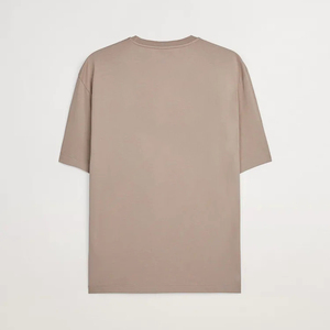 เสื้อยืดทรงบ็อกซี่ขนาดใหญ่พิเศษสำหรับผู้ชาย OEM ไซส์ใหญ่พิเศษ ผ้าเปล่า ทรงไหล่ตก 220-300 GSM สตรีทแวร์ รุ่นใหม่ 2026 - Product Image 5
