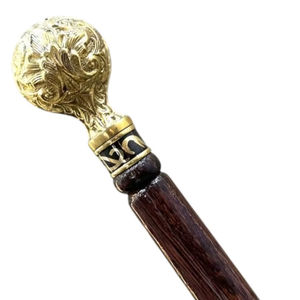 Canne de marche pliable en bois artisanal légère et réglable pour le soutien quotidien, l'escalade et le camping - Product Image 2