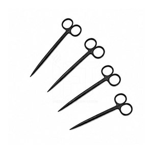 Black Coated Surgical Metzenbaum <b>Scissors</b> Manual Professional Tool for Salon and Daily Use - Product Image 1