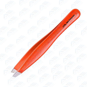 Pinzas profesionales para cejas afiladas logotipo personalizado alicates diagonales para cejas equipos de belleza instrumentos de cuidado de belleza herramientas de belleza - Product Image 6