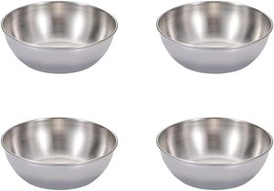 Tazón de Acero Inoxidable para Aperitivos y Sopa de 15 Oz, Tazón Aislado de Doble Pared Antideslizante para Cereales, Sopa, Aperitivos, Arroz, Postre y Cocina - Product Image 2