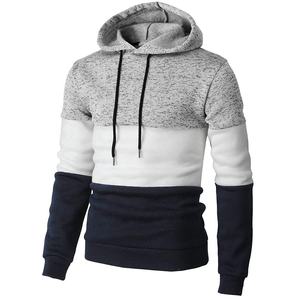 Sudadera con Capucha para Hombre, Corte Regular, 100% Algodón Tejido, Informal, Invierno, Verde, Blanco, Azul Marino, Manga Larga, Transpirable, con Bolsillo - Product Image 4