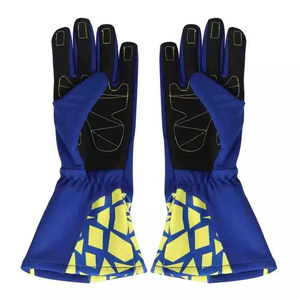 Custom Kart Racing <b>Gloves</b> for Racing Distributors with Reinforced Palm Material, Flexible Fingers and Private Label Bulk Orders - Product Image 6
