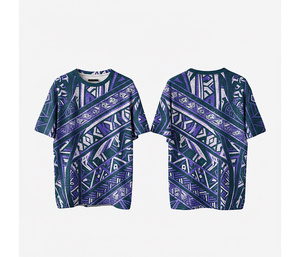 เสื้อยืดโพลีเอสเตอร์แบบซับลิเมชั่นเต็มตัวสำหรับกิจกรรมกีฬากลางแจ้ง |   ไซส์ผู้ชาย ผู้หญิง และเยาวชน |   น้ำหนักเบา แห้งเร็ว - Product Image 5