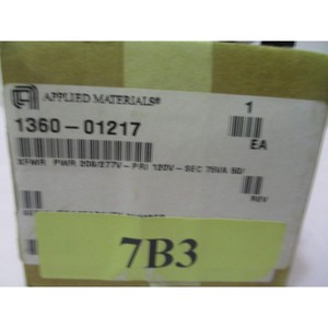 Transformateur AMAT 1360-01217, B075MQ15XK, XFMR PWR - Équipements et pièces semi-conductrices d'occasion fiables à l'échelle mondiale - Product Image 1