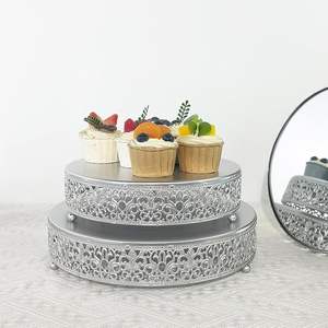 Soporte para Pastel de Diseño Moderno para Mesa de Postres, Ideal para Bodas, Cumpleaños y Celebraciones - Product Image 4