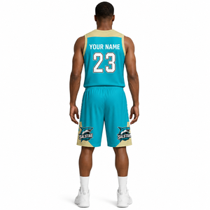Maillots de basket-ball pour hommes de haute qualité, dernier design, personnalisés, ensembles d'uniformes d'équipe, 100% polyester, col en V, sans manches, grande taille, séchage rapide - Product Image 4
