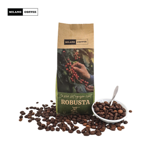 <b>Robusta</b> <b>Coffee</b> <b>Beans</b> 250g Milano <b>Coffee</b> Light Roast Full City Plus Rich Aroma Bold Smooth Taste Common Cultivation Vietnam - Product Image 4