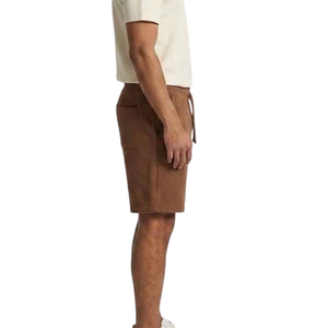 Pantalones Cortos de Hombre Personalizados con Logotipo, 100% Algodón Tejido, Cintura Media, Antiarrugas, Servicio OEM, Casuales, con Cordón Ajustable - Product Image 5