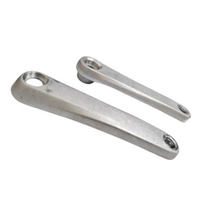 Manivela de aluminio anodizado forjado CNC de alta calidad Componentes de bicicleta de precisión ISO9001 Certificado Hecho Taiwán Servicio OEM Taiwán - Product Image 1