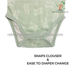 Grenouillère en coton pour garçons et filles confortable, durable, taille et couleurs personnalisées, manches courtes, pulls unisexes pour bébés pour l'été - Product Image 5