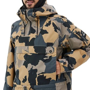 Veste de ski 3 couches isolée avec fermeture éclair, veste de ski d'hiver chaude pour homme - Product Image 3